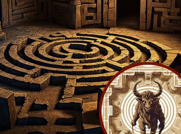 The world of Theseus: the Minotauros and the labyrinth